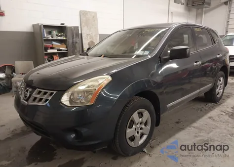 2012 Nissan Rogue S из США, поврежденный, VIN JN8AS5MVXCW706612